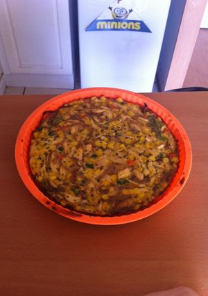 Una foto de Quiche de Verduras Fit