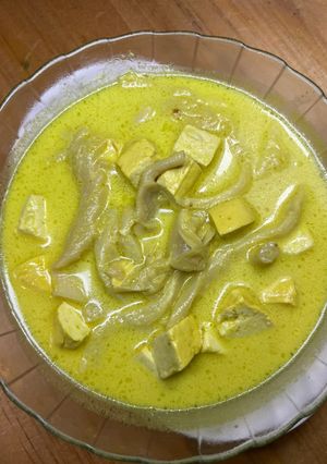 Foto resep 98.) Opor jamur tahu