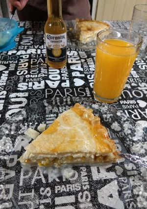 Una foto de Tarta de choclo y cebolla