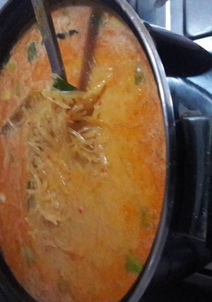 Foto resep Sayur ketupat (pepaya) (sayur santan pepaya)