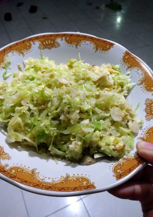 Foto resep Oseng kol telur