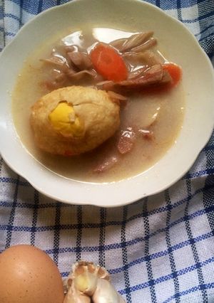 Foto resep Lodeh Nangka Muda Telur Wortel