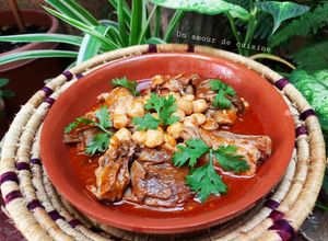Une photo de Chtitha bouzelouf/ tête d'agneau sauce piquante 🌶🌶🌶