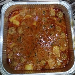 A picture of Kofta And Aaloo curry.