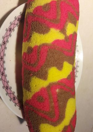 Foto resep Bolu Gulung Batik yeay