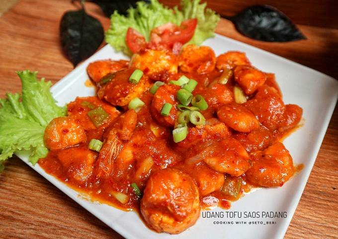 Resep Udang Tofu Saos Padang Oleh Seto_beri - Cookpad