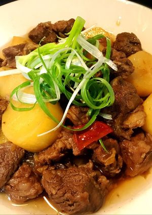 牛肋條燉蘿蔔 的食譜成品照片