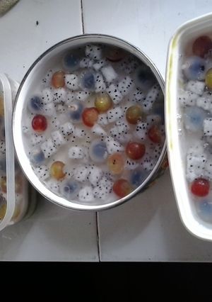 Hình của món Rau cau trái cây.