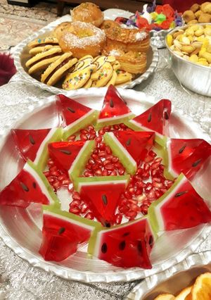عکسی از دستور ژله هندوانه🍉