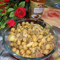 Chana chaat A picture of Chana chaat.