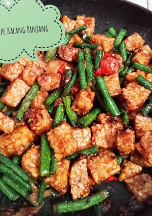 Foto resep Oseng Tempe Kacang Panjang