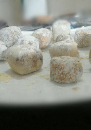 Hình của món Bánh khoai lang mè Chay.
