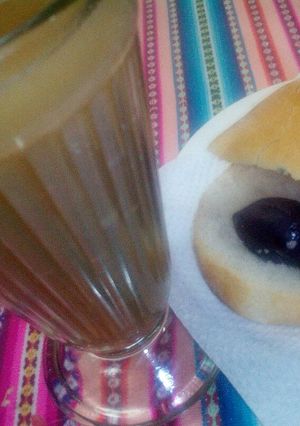 Una foto de Agua de manzana
