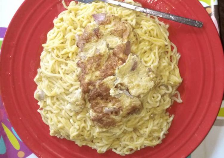 Step-by-Step Guide to Prepare Tasty Indomine with fried egg Cooking Basics for Beginners