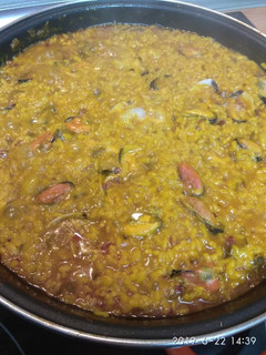 Una foto de Mi paella