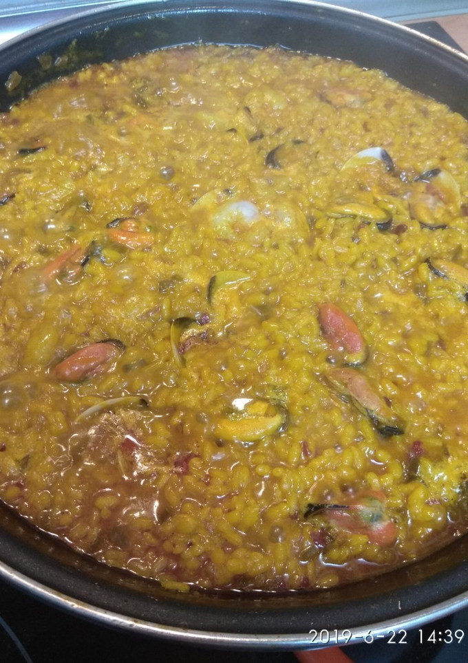 Una foto de Mi paella