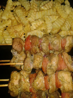 A picture of Chicken Skewers # Chicken Contest.