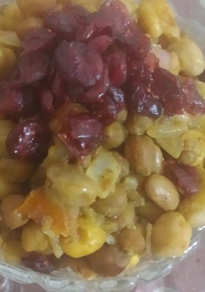 A picture of Rajma Chana Chaat.