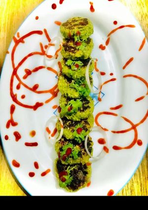 A picture of Oats Tikki.