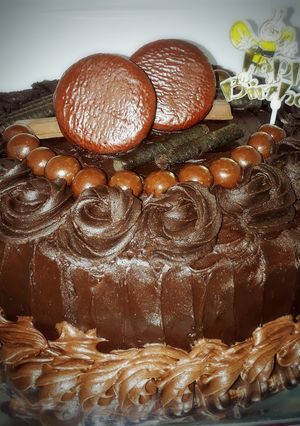 Foto resep Ultimate Truffle Chocolate (B'day Cake Edition 🎂)