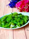 Tumis Pare Cabai Hijau