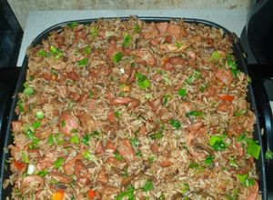 Una foto de Arroz cantones a mi gusto