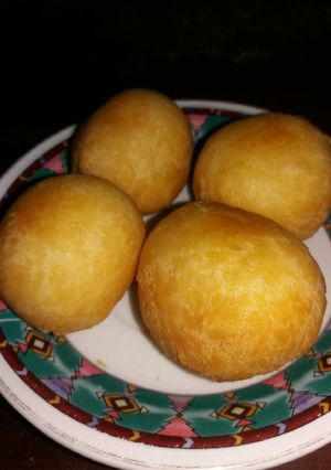 Foto resep Roti Goreng/Roti isi sosis