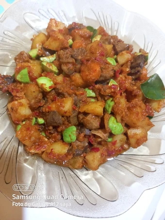 Easy Steps Make Recipes Sambel ati ayam ampela petai the  Makes Drooling Perfect.
