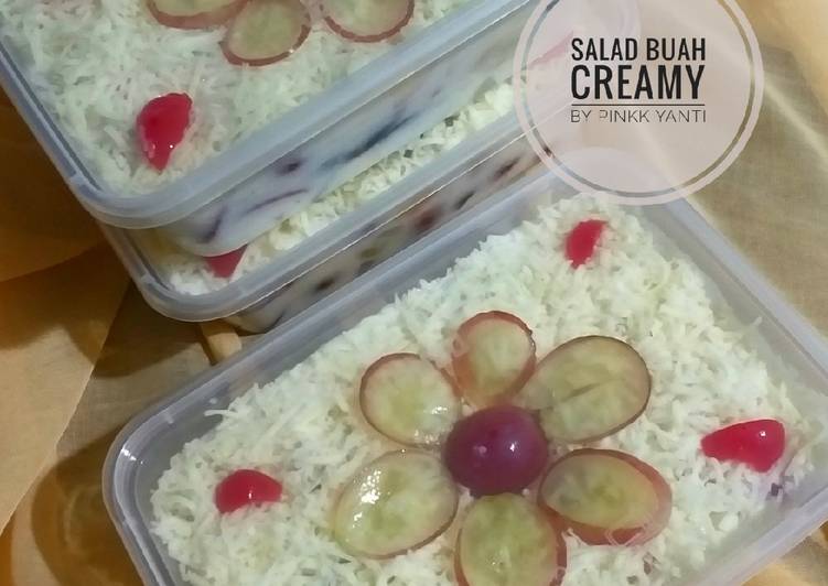 9 Resep: Salad Buah Creamy, Enak Banget