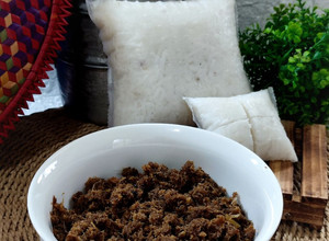 Gambar Nasi Kapit Sambal Hitam Terengganu