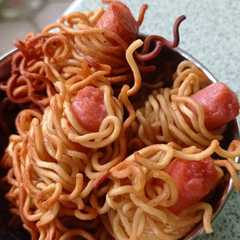A picture of Sosis Gulung Mi (Tanpa Telur).