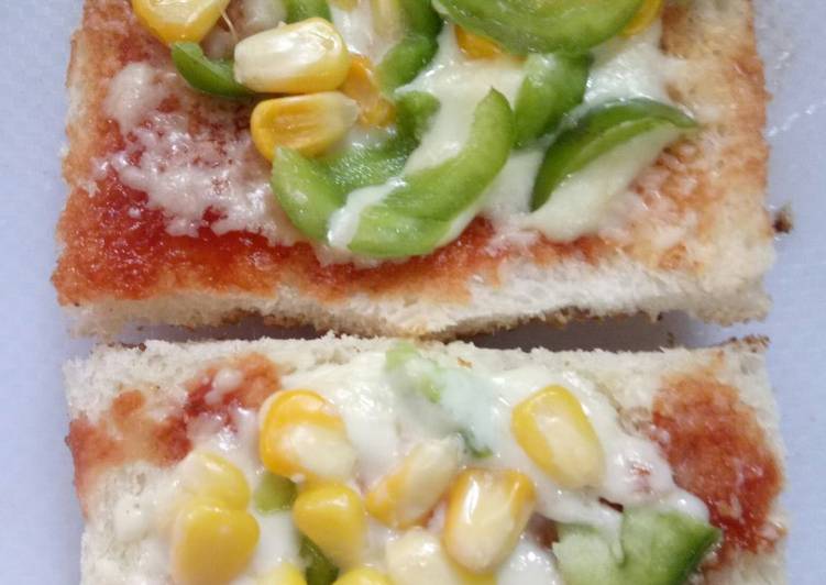 Easiest Way to Make Super Quick Homemade Bread pizza