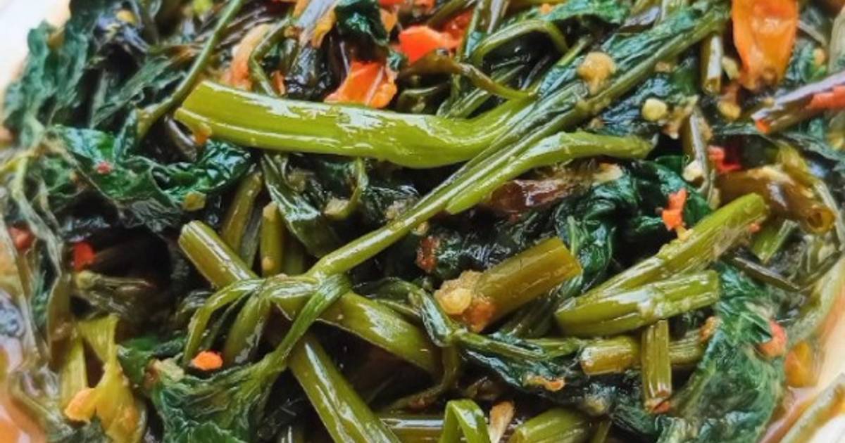 Resep Tumis Kangkung Balacan Paling Praktis dan Simple