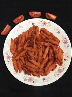 A picture of Red Sauce Pasta.