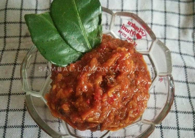 Resep Sambal lamongan Anti Gagal