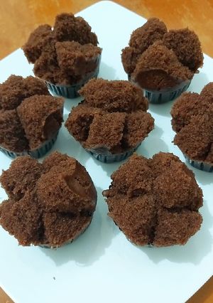 Foto resep Bolu coklat mekar anti gagal (no telur, no mixer)