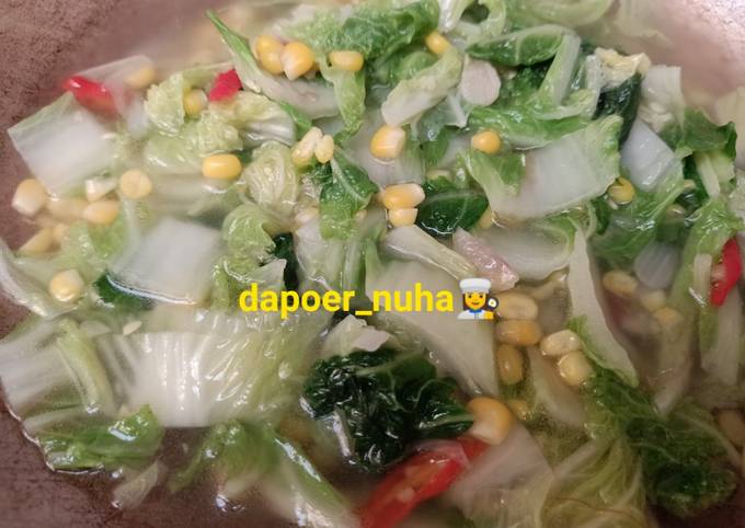 Resep Sayur Sawi Jagung Manis Oleh Eva Diandari Cookpad