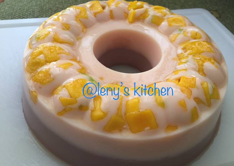 Puding Cocoa Mangga Harum Manis