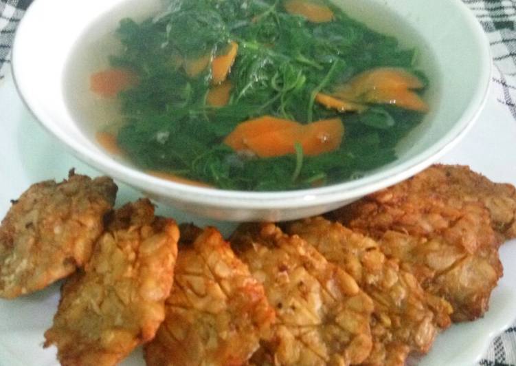 Resep Bening Bayam Tempe Garit Crispy yang Sempurna