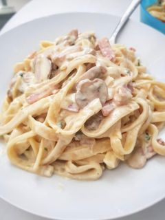 Foto resep Fettucine Carbonara
