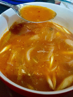 Foto resep Kimchi Jjigae (sup kimchi ala korea)