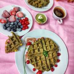 Moong Dal Waffle রেসিপির প্রধান ছবি