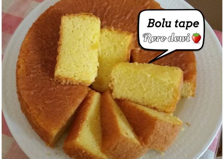 Resep Bolu Tape mudah dan murah Anti Gagal