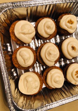 A picture of Morning Glory Carrot Muffins.