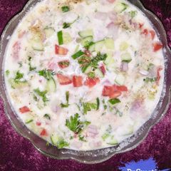 A picture of Mixed Veg Raita.