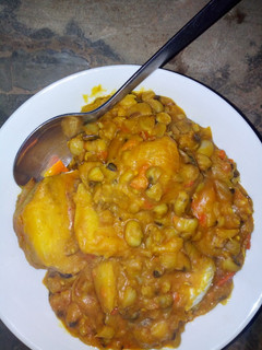 A picture of Beans and yam porridge.