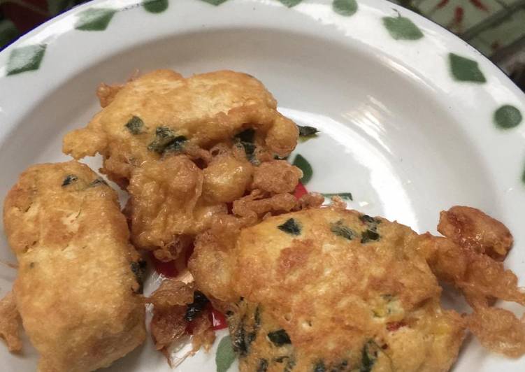 Resep: Pepes tahu kelor goreng yang Renyah