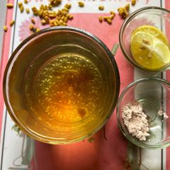 A picture of Fenugreek Cumin Lemon Detox water.