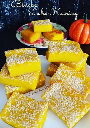 Foto resep Bingka labu kuning