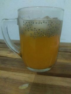 Foto resep Es Jeruk Selasih